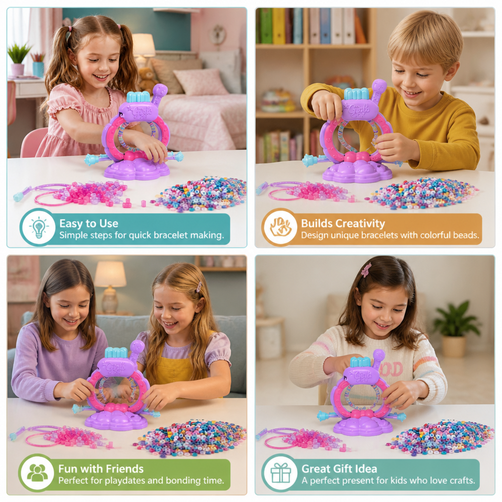 DIY Bracelet Making Machine Kit for Girls