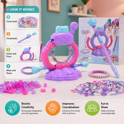DIY Bracelet Making Machine Kit for Girls