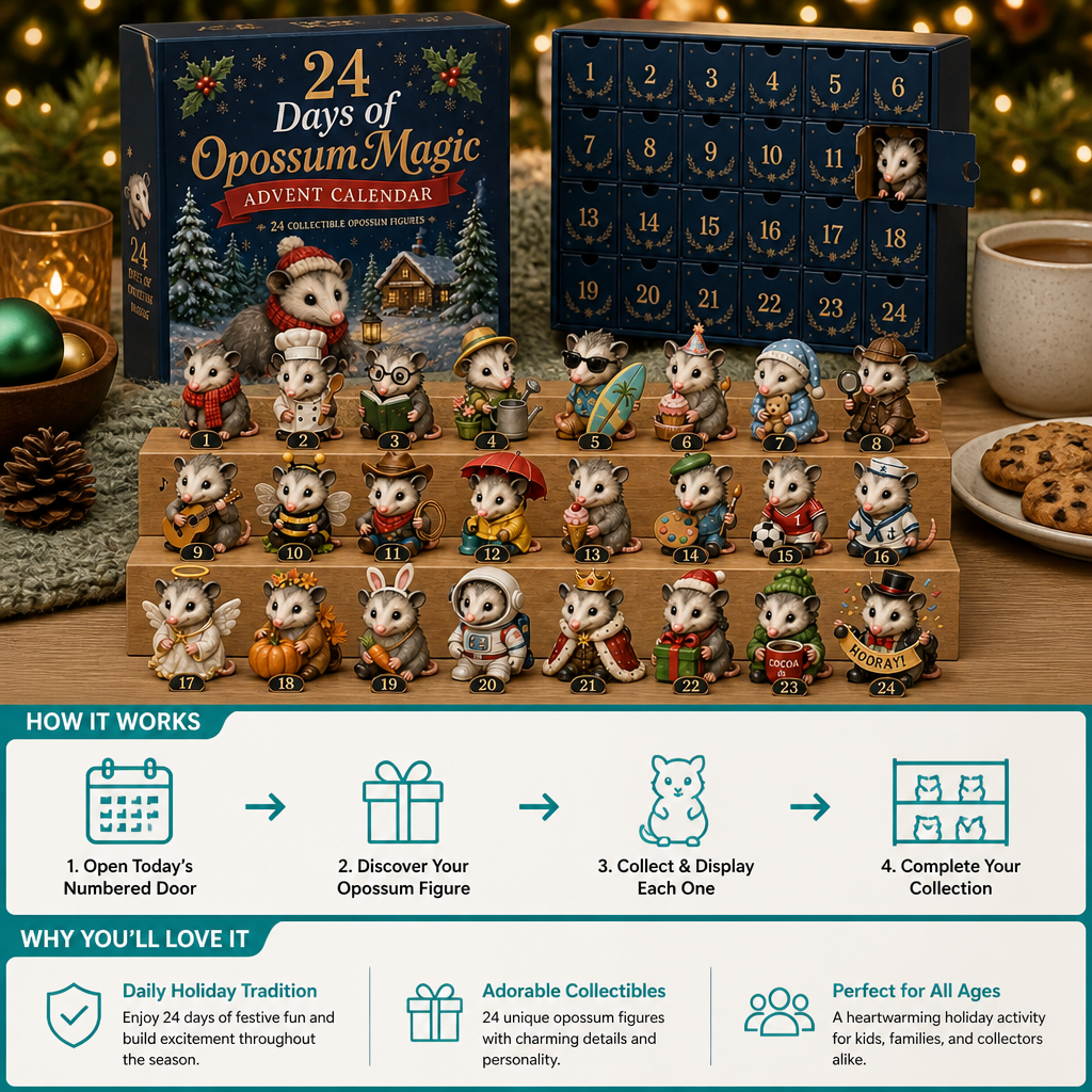 24-Days of Opossum Magic Advent Calendar