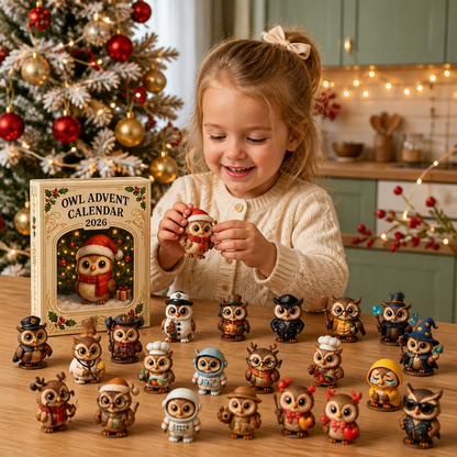 24-Day Owl Advent Calendar