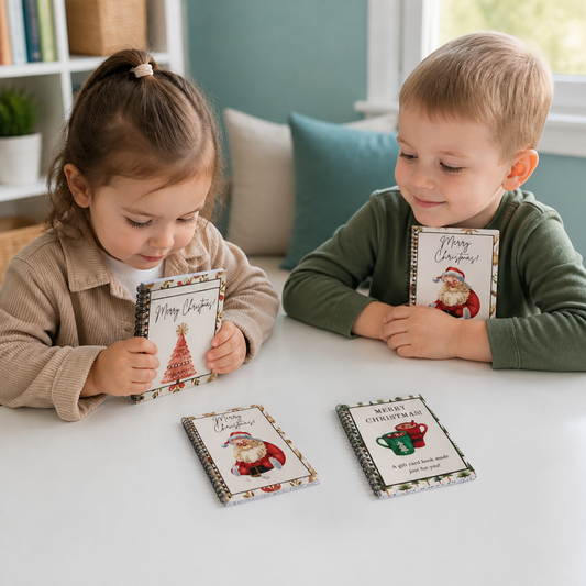 DIY Christmas Gift Card Book – Spiral-Bound Holiday Gift Organizer