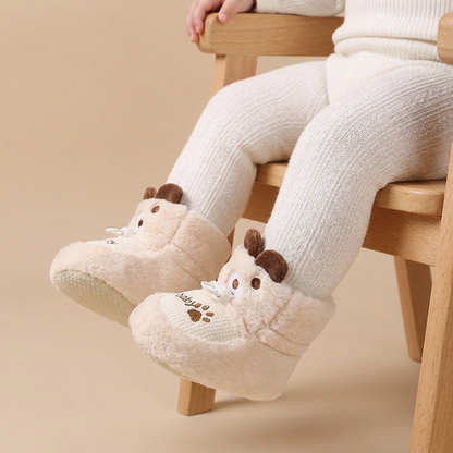 Bunny Ears Paw Print Booties
