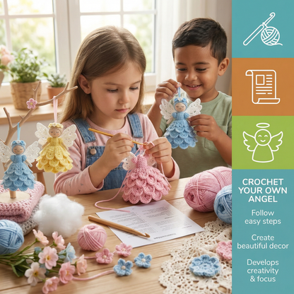 Crocheted Angels - DIY Set