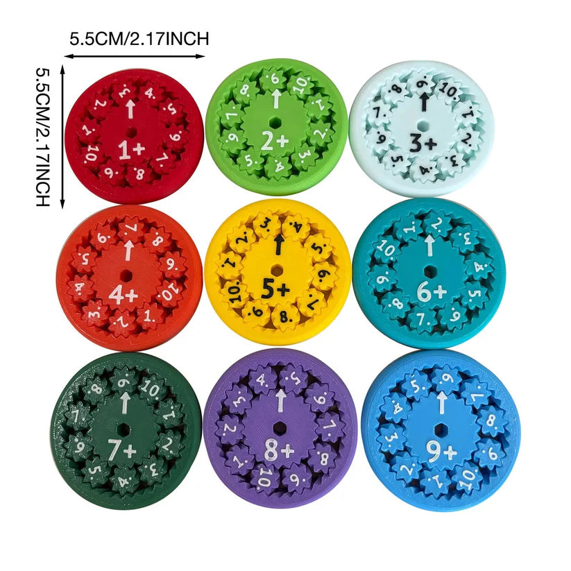 Mathematics Learning Game Fidget Spinner