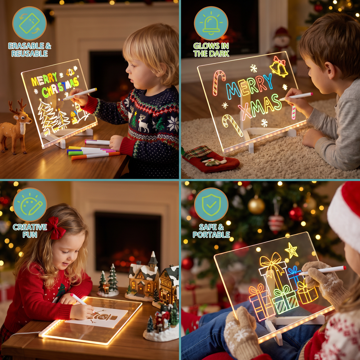 Kids LED Drawing Lamp