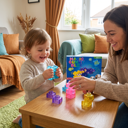 Safe & Soft Squishy Jelly Building Blocks for Kids
