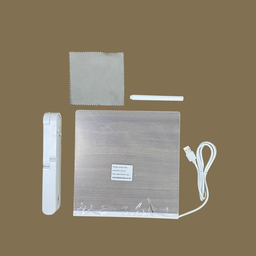 Glowing LED Drawing Board for Children