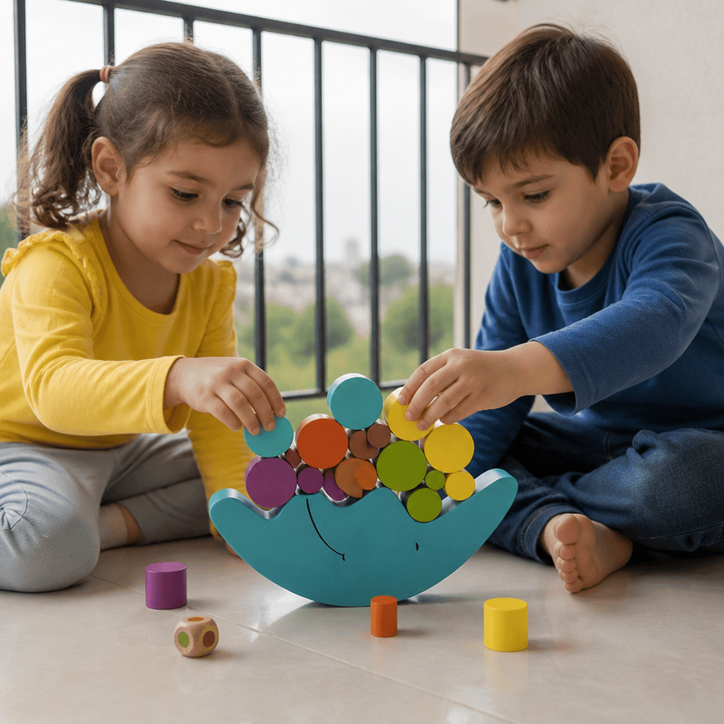 Colorful Stacking Toy – Educational Toy for Kids with Colors and Shapes