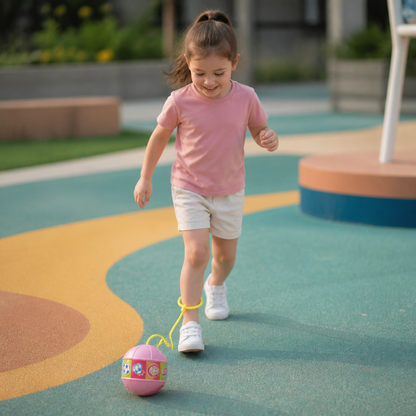 Interactive Skip Ball Ankle Swing Toy for Kids