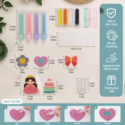 DIY Bead Art Pen Kit – Create & Decorate Animal Designs