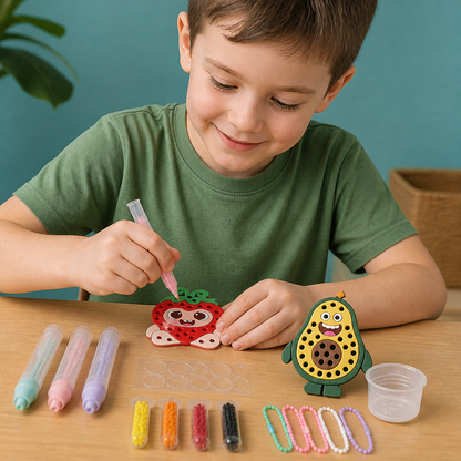 DIY Bead Art Pen Kit – Create & Decorate Animal Designs