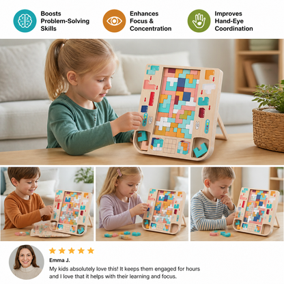Challenge Your Brain – Tetris Block Game