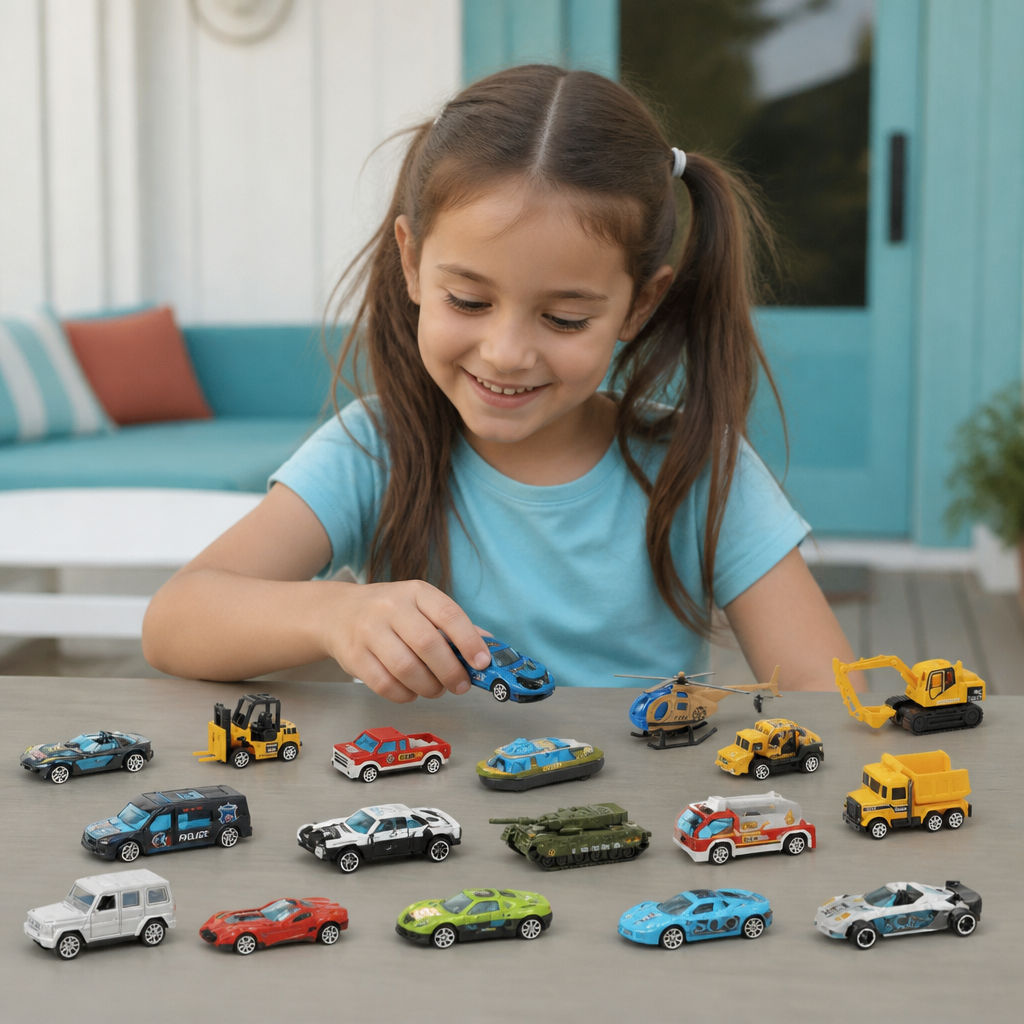 Christmas Die-Cast Car Advent Calendar for Kids