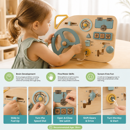 Explorer Steering Wheel – Montessori Steering Control