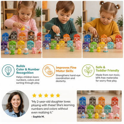Montessori Colors & Numbers Farm