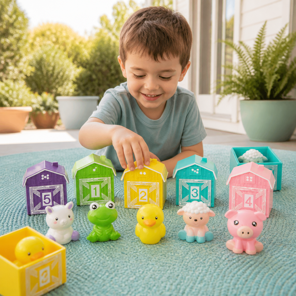 Montessori Colors & Numbers Farm