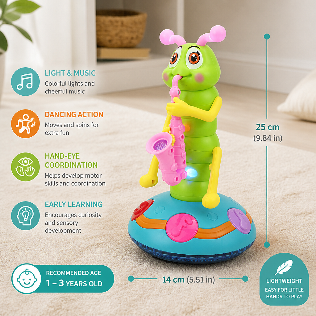 Dancing Saxophone Caterpillar