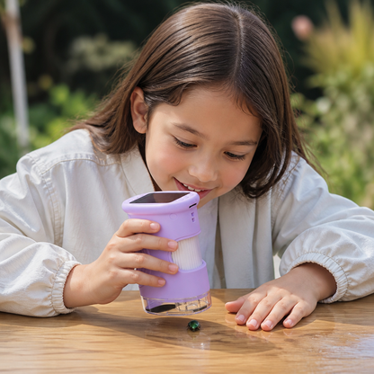 Kids’ 2-in-1 Digital Microscope & Telescope with Photo and Video Camera