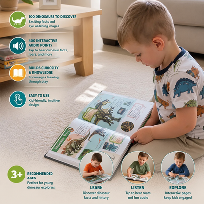 Interactive Talking Dinosaur Encyclopedia Book