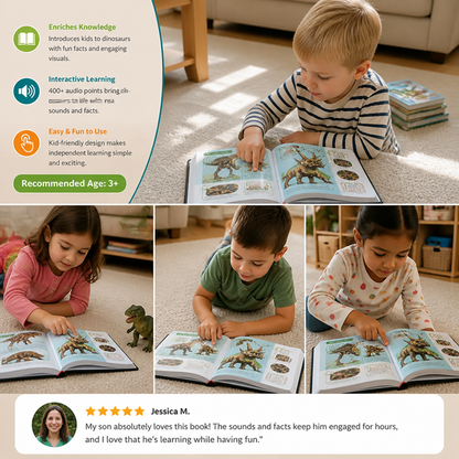 Interactive Talking Dinosaur Encyclopedia Book
