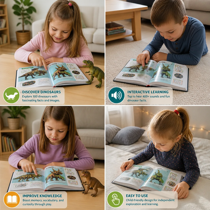 Interactive Talking Dinosaur Encyclopedia Book