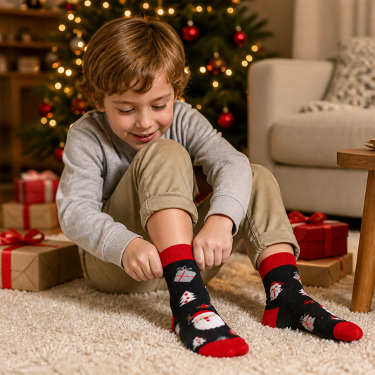 24-Days Christmas Socks Advent Calendar