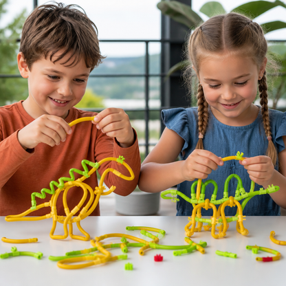 DIY Twisty Sticks – Creative 3D Building & STEM Construction Set
