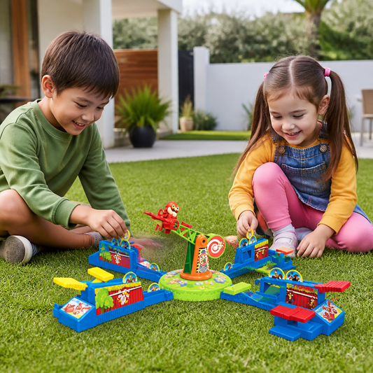 Interactive Multiplayer Flying Plane Family Board Game