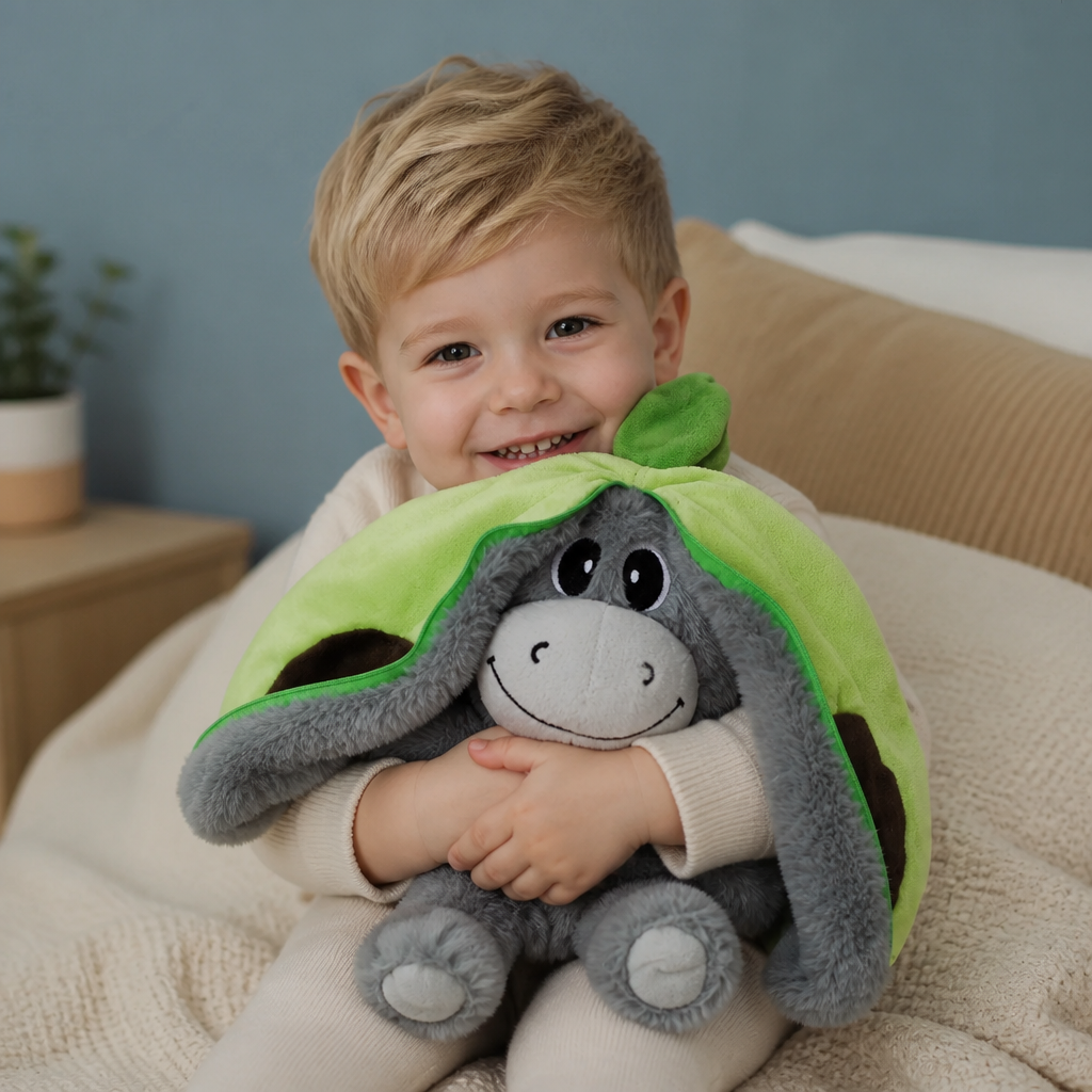 Breathing Donkey Plush Toy