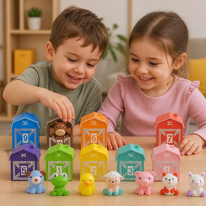 Montessori Colors & Numbers Farm