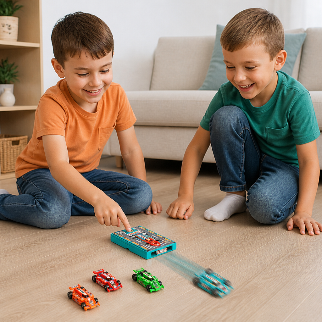 Pocket Size Race Car Launcher Toy