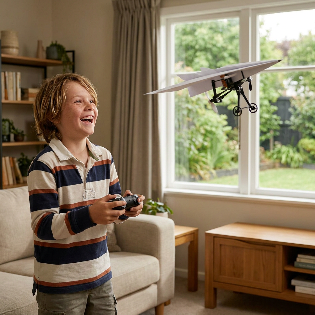 DIY Remote Control Paper Airplane Kit