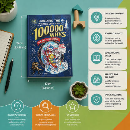 100,000 Whys – Kids’ Questions & Facts Book