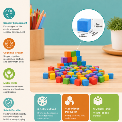 Creative Sensory Sticky Cubes