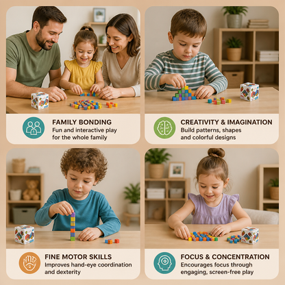 Creative Sensory Sticky Cubes