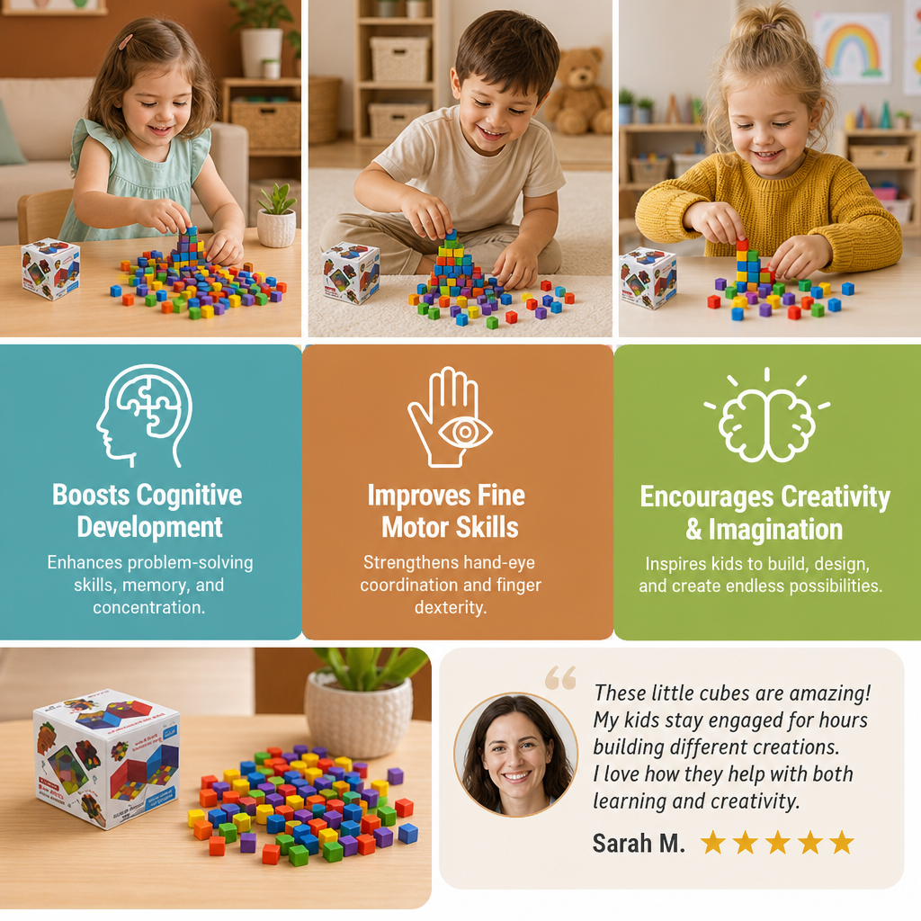 Creative Sensory Sticky Cubes