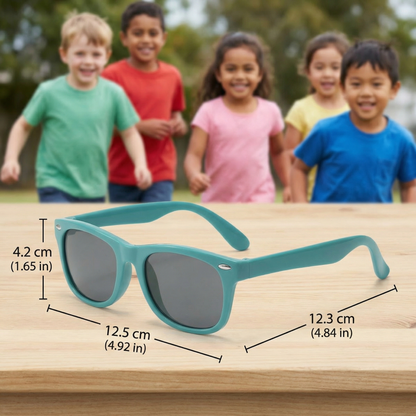 Kinder Flex Sunglasses with Flexible and Durable Frame