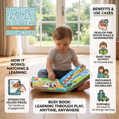 Montessori Children's Employment Discovery Book