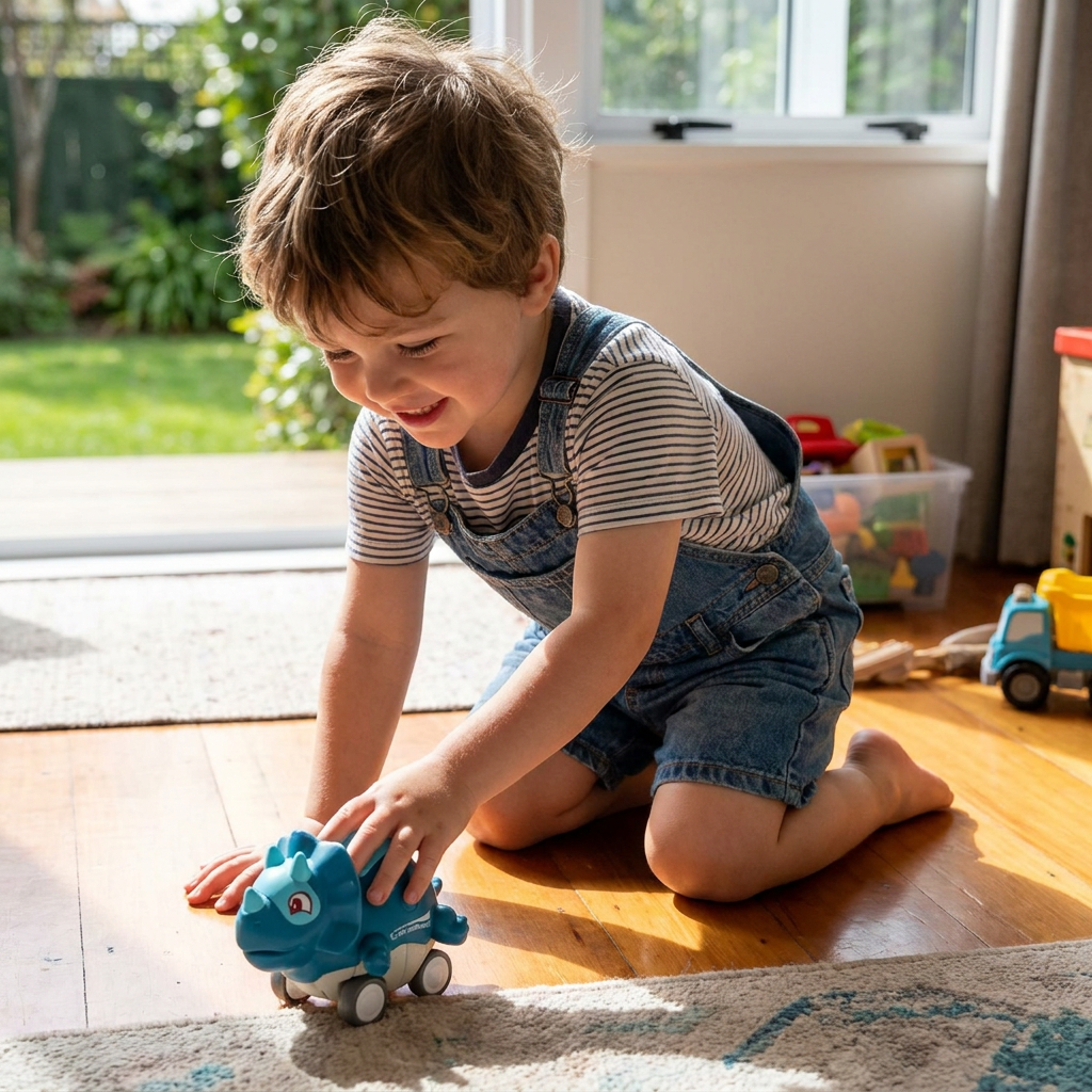 Press & Go Dinosaur Cars – Rolling Dinosaur Toys for Kids