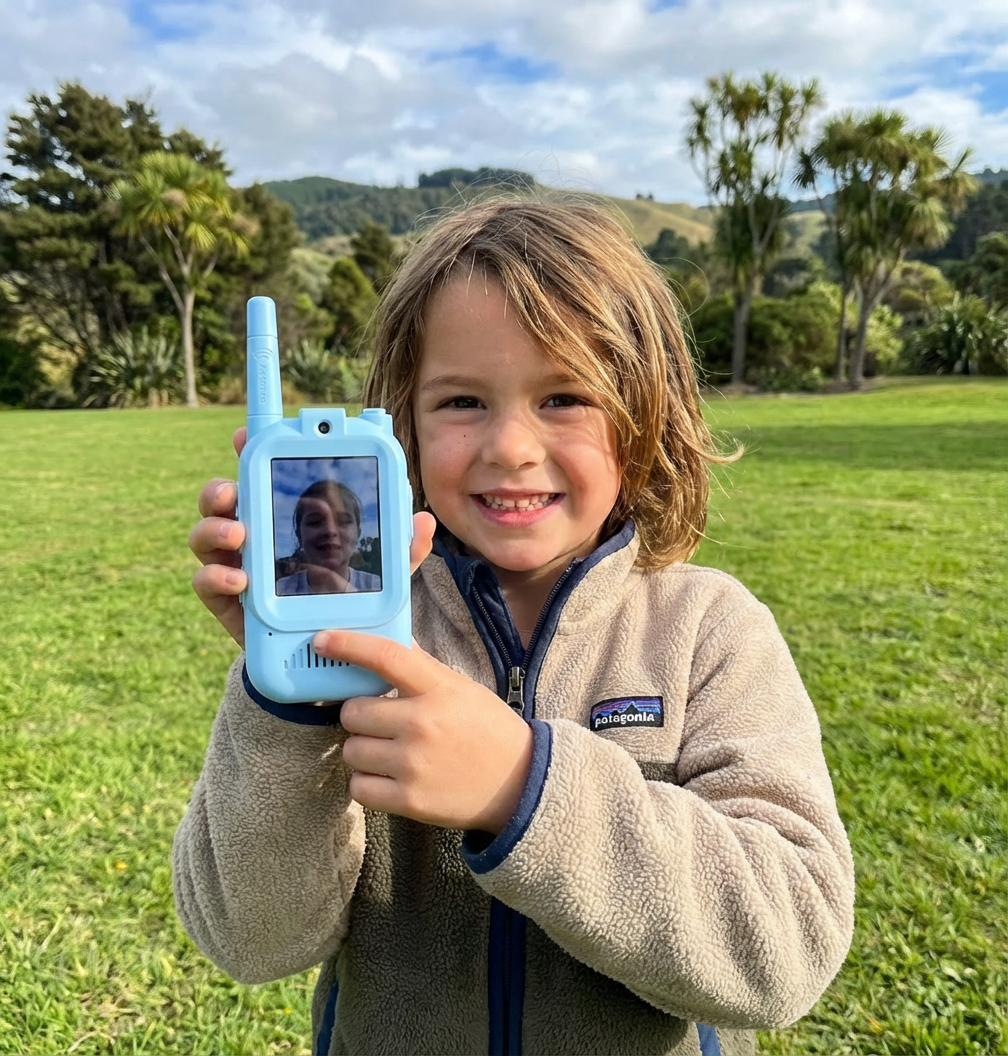 Kids' Video Walkie-Talkie 2-Pack – Radios with Camera & Screen