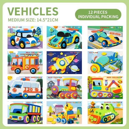 Creative Sticker Craft Set for Kids