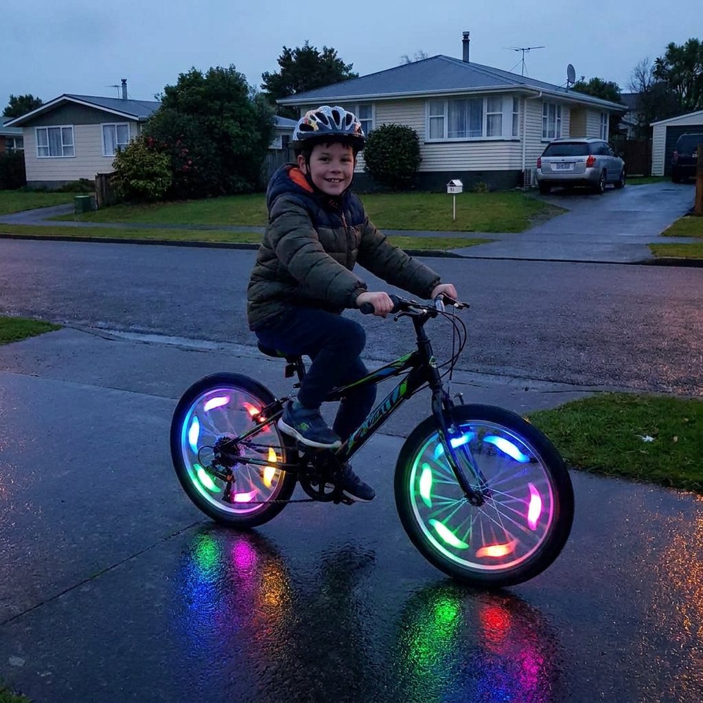 Colorful LED Bicycle Wheel Spoke Lights