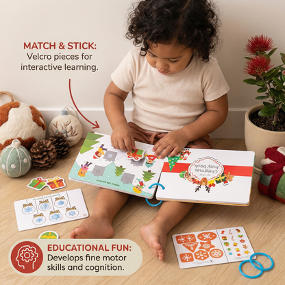 Educational Montessori Christmas Story Book