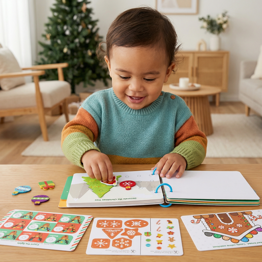 Educational Montessori Christmas Story Book