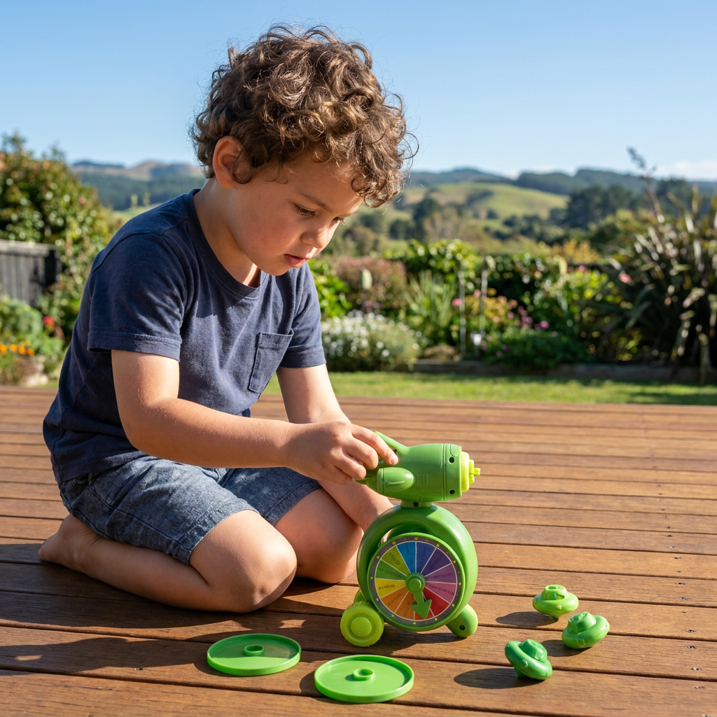 5-in-1 Gyro Educational Toy – Spinning, Balancing & Stacking Skill Game for Kids