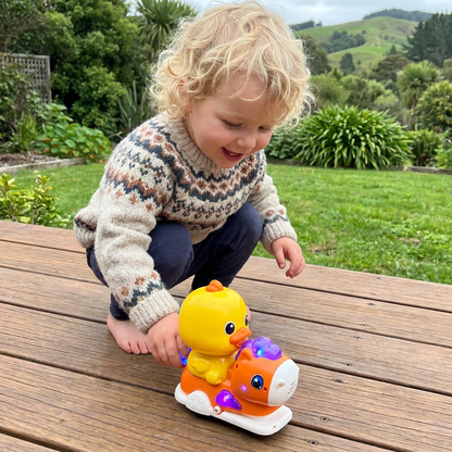 Interactive Animal Swing Toy with Music & Lights
