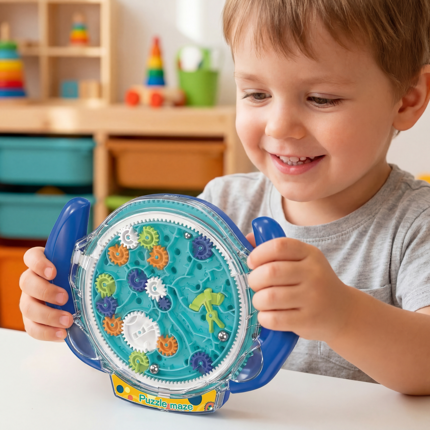 3D Ball Maze Wheel – Skill and Learning Game