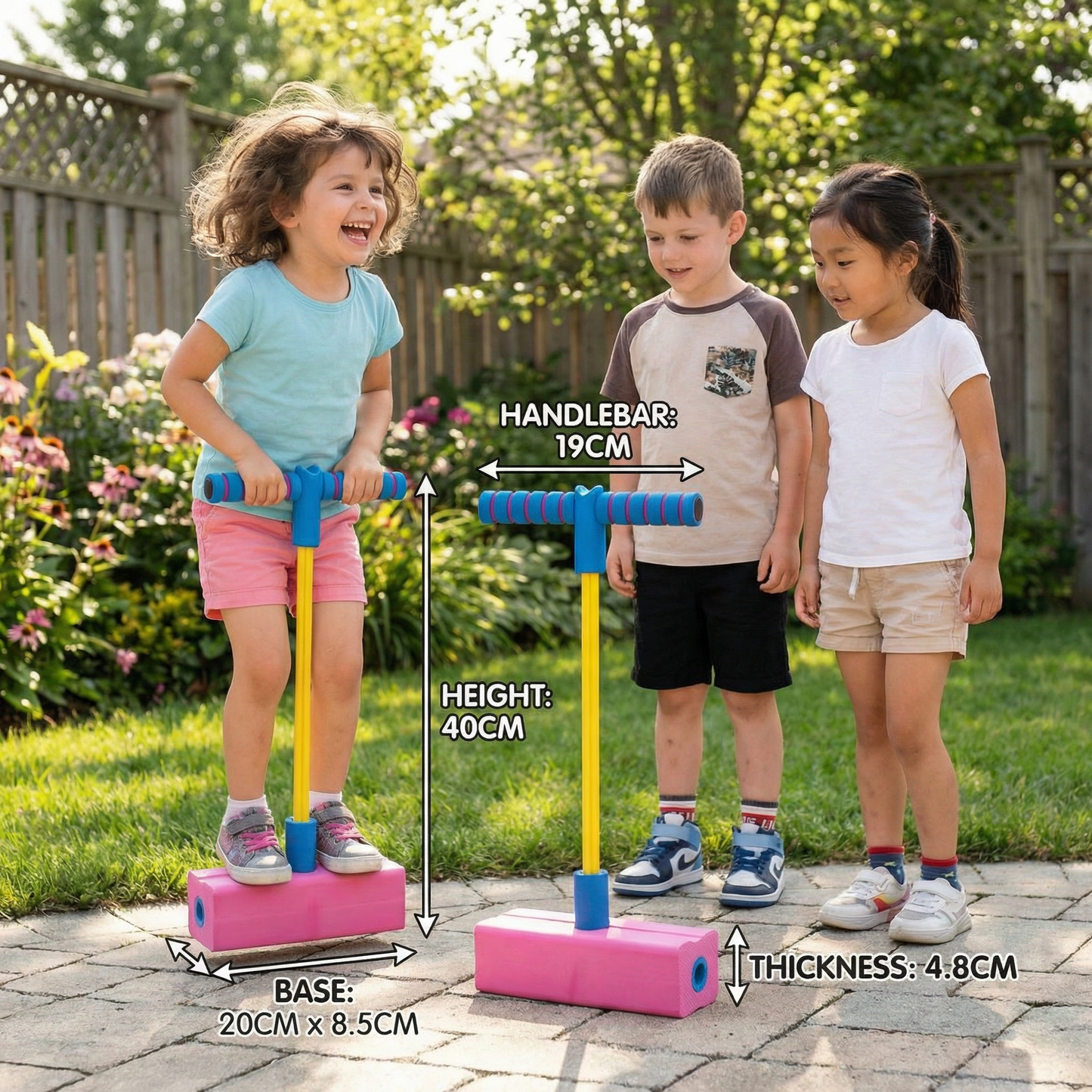 Foam Pogo Jumper for Kids – Jumping Toy for Indoor & Outdoor Use