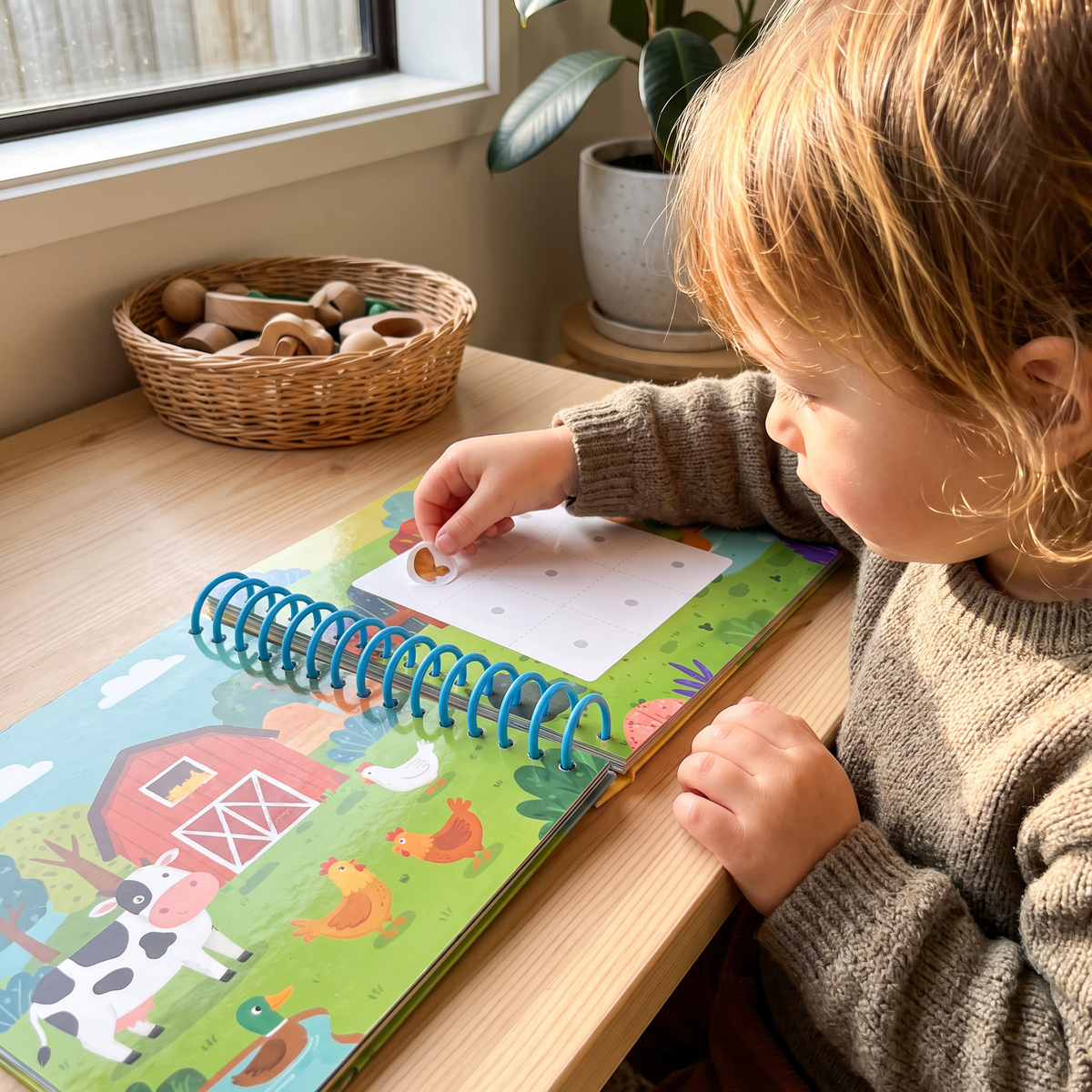 Montessori Children's Employment Discovery Book