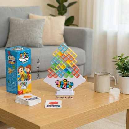 Stacking Tower Balance Game